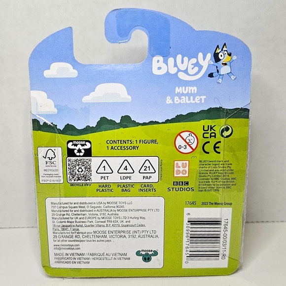 Mum & Ballet (Chilli) Story Starter Bluey New - Picture 3 of 12